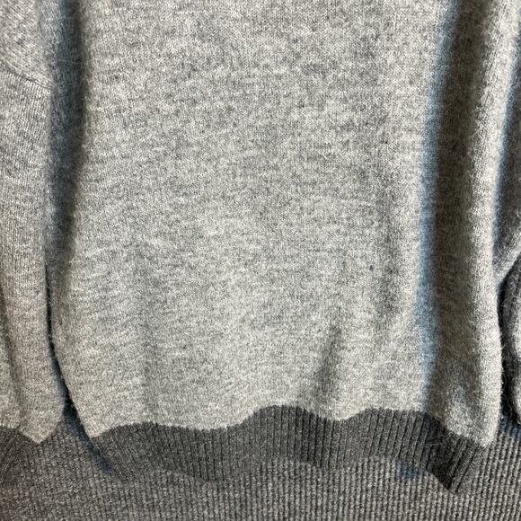 Prabal Gurung Womens Pullover Turtleneck Sweater Size 10/12 Gray Knit Cozy - Picture 4 of 9